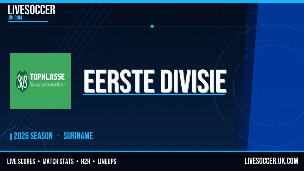 Notch vs PVV Prediction – Eerste Divisie (Suriname) Today
